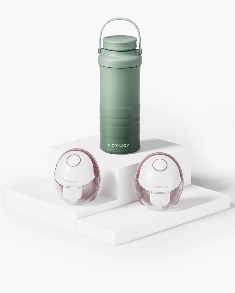 Kit M6 Milk Cooler: Tiralatte Hands-free M6 e Raffreddabiberon Portatile