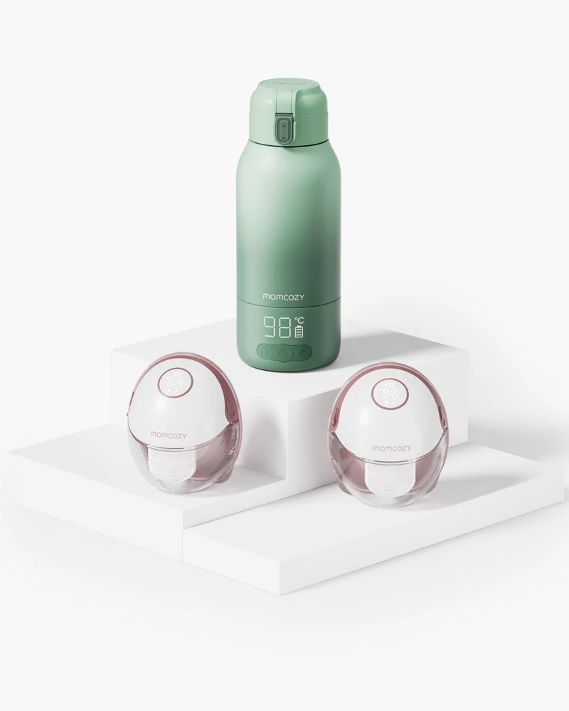 Kit M6 Water Warmer: Tiralatte Hands-free M6 e Scaldabiberon Portatile