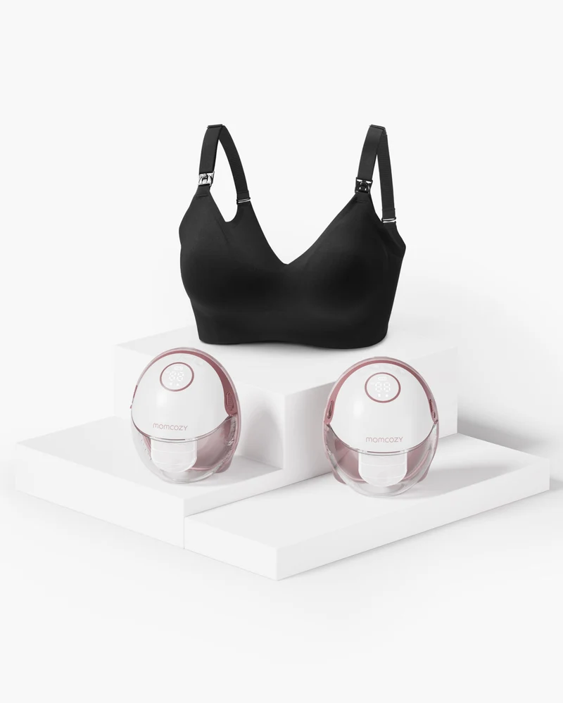 Kit M6 Bra: Tiralatte Hands-free M6 e Reggiseno da Allattamento YN21