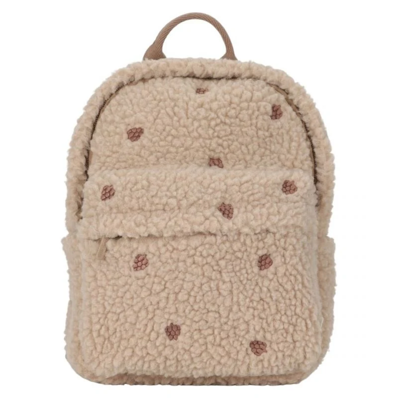 Little Dutch - Zainetto Teddy con Pelo Forest Friends