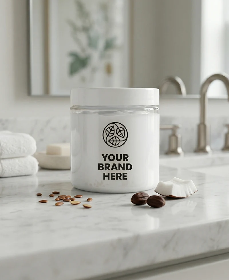 Hair Mask Coconut, Jojoba, Flaxseed - 200 ml.