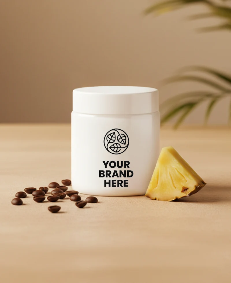 Firming Body Cream Caffeine & Pineapple - for cellulite reduction - 200 ml.