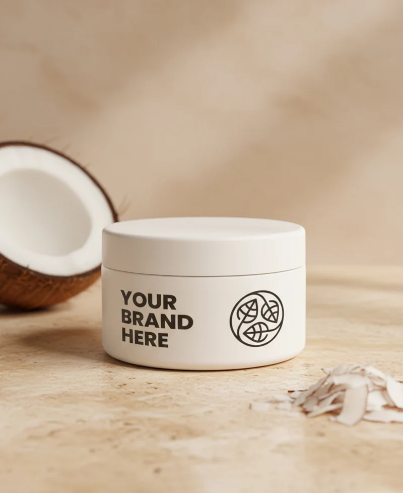 Body Salt Scrub Coconut - 250 ml.