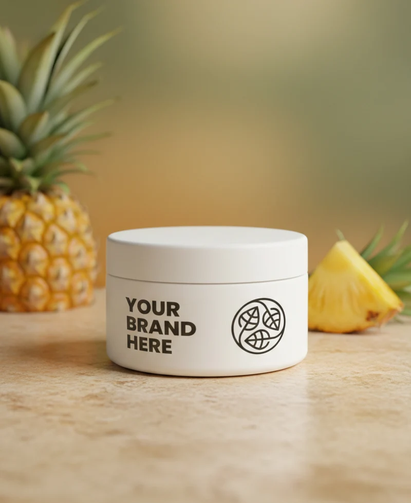 Body Salt Scrub Pineapple - 250 ml.