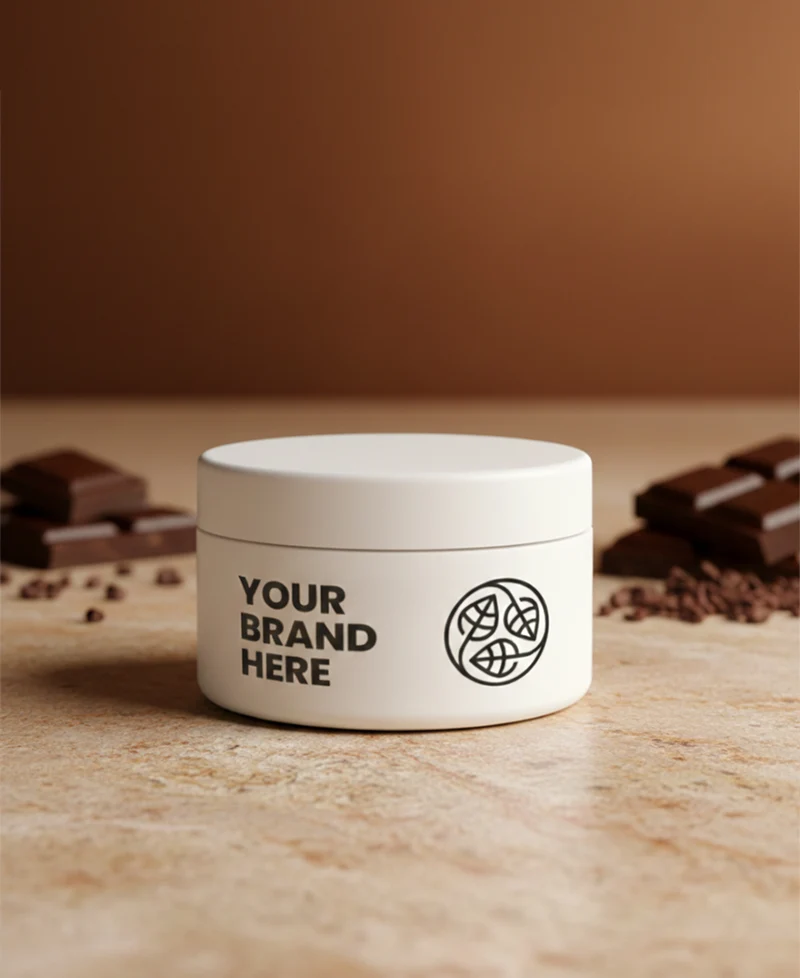 Body Salt Scrub Chocolate - 250 ml.