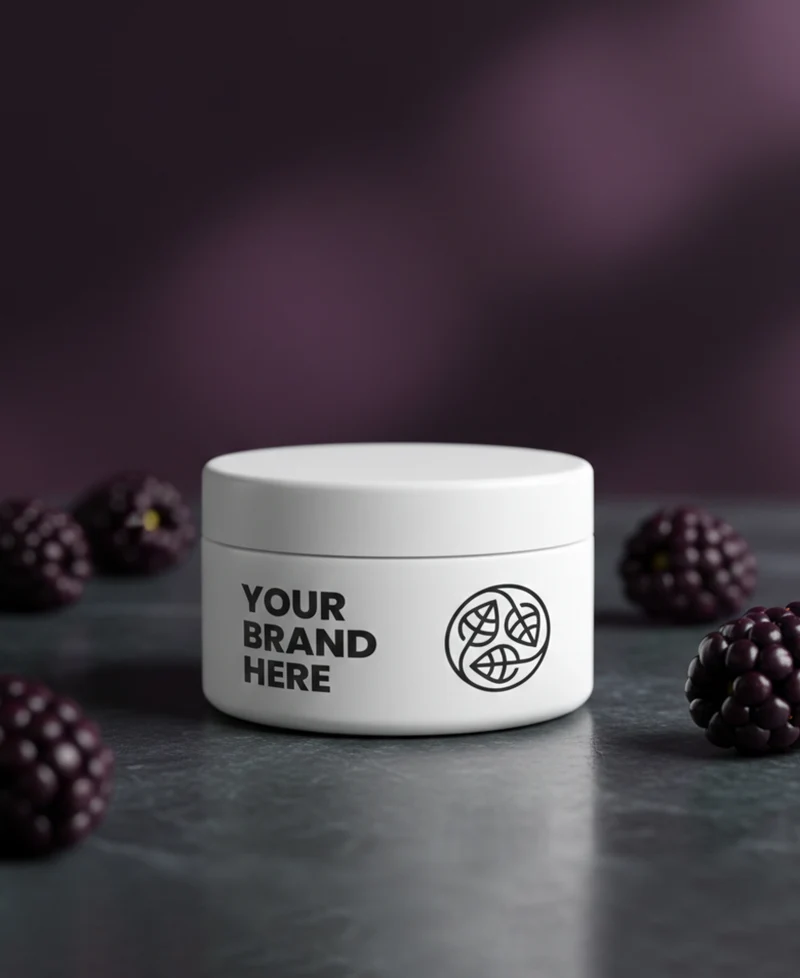 Body Salt Scrub Blackberry - 250 ml.