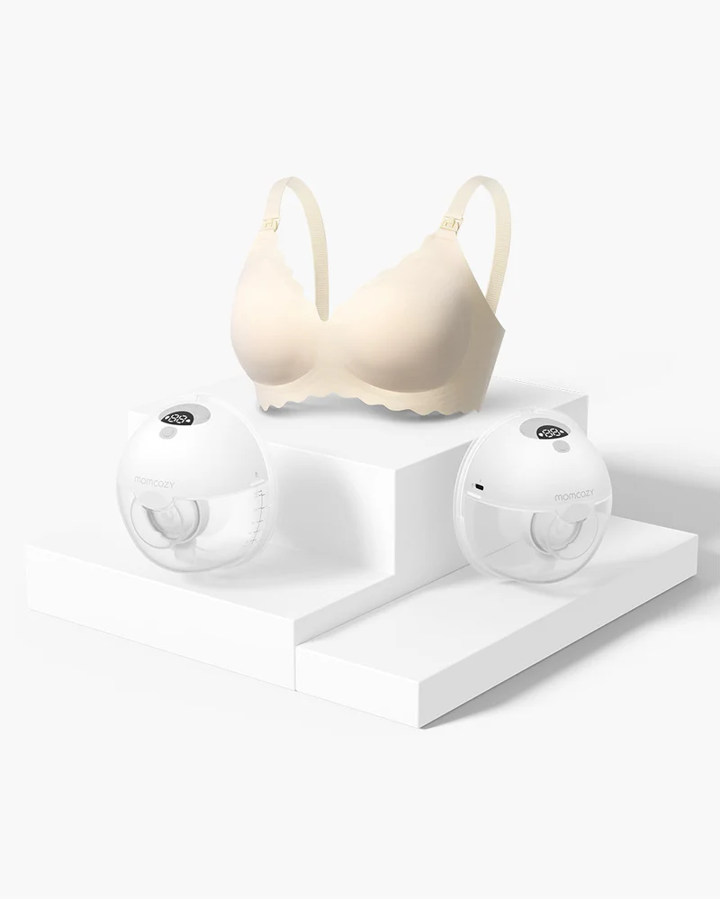 Kit M5 Smart Bra: Doppio Tiralatte Elettrico M5 Smart e Reggiseno Jelly Strip (YN46)