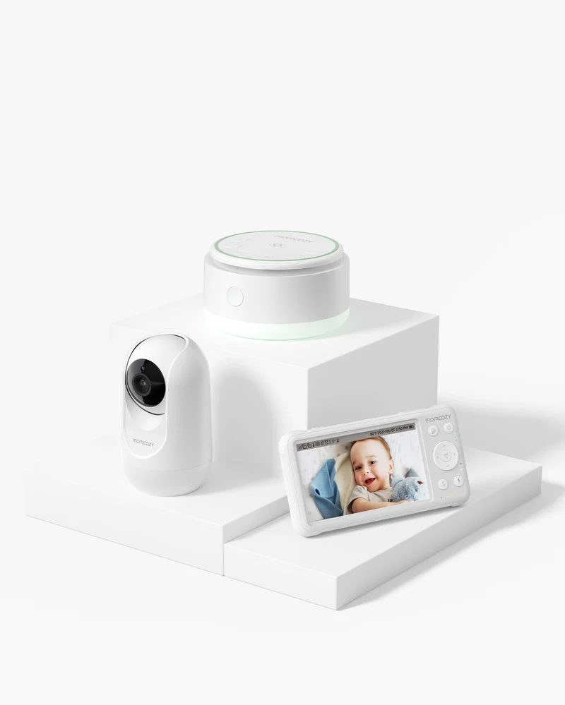 Kit Baby Care: Dispositivo Portatile per il Rumore Bianco ed un Baby Monitor.