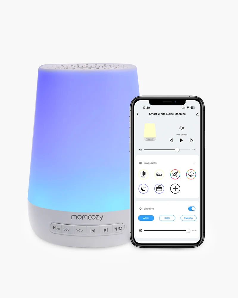Macchina Rumore Bianco per Neonati Smart | Controllo da App