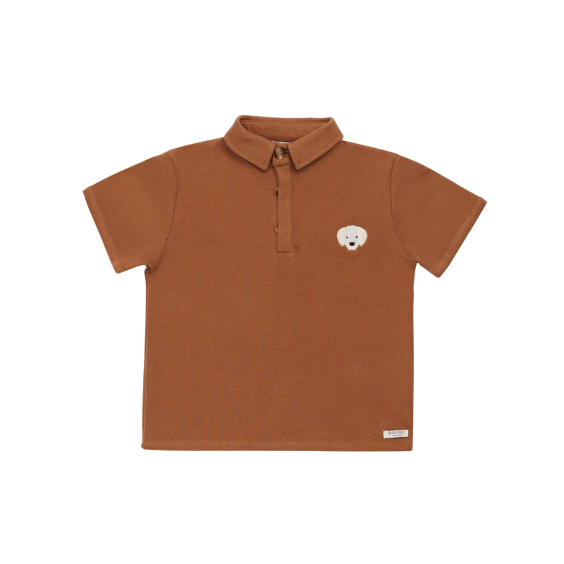 Donsje Amsterdam - Wouti Shirt | Golden Retriever - Polo Cagnolino
