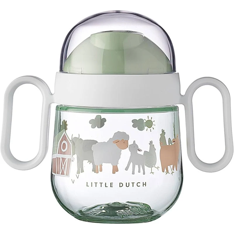 Little Dutch - Borraccia - Prima borraccia anti-goccia 6m 200ml - Little Farm