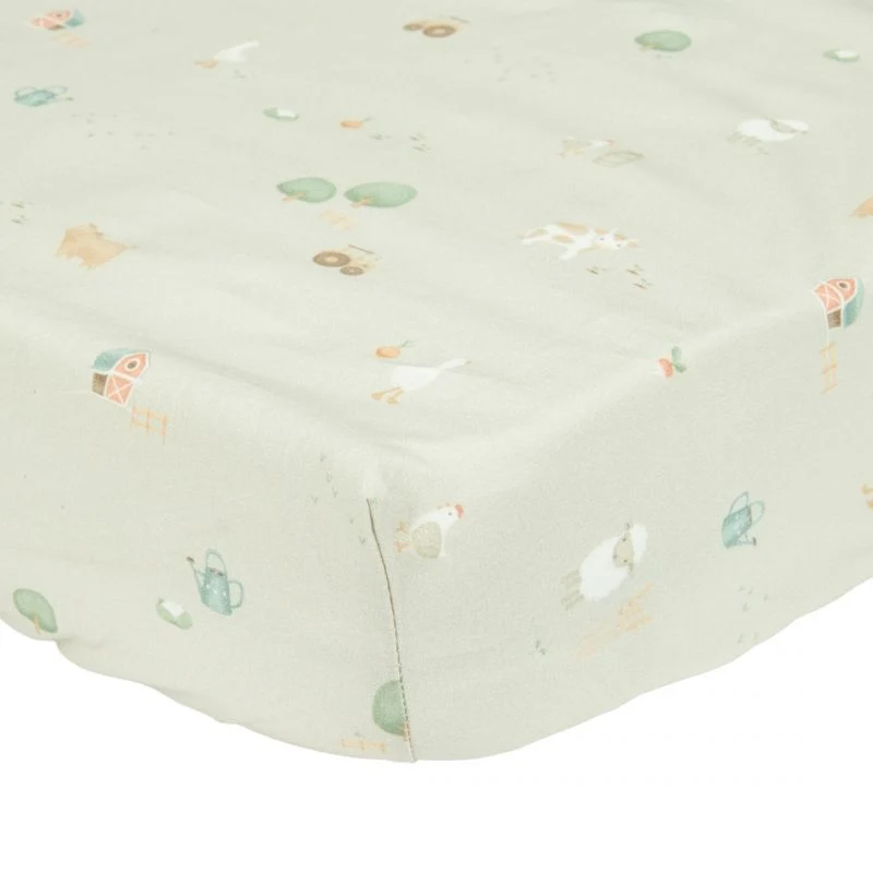 Little Dutch - Lenzuolo angoli in cotone 70x140 - Little Farm