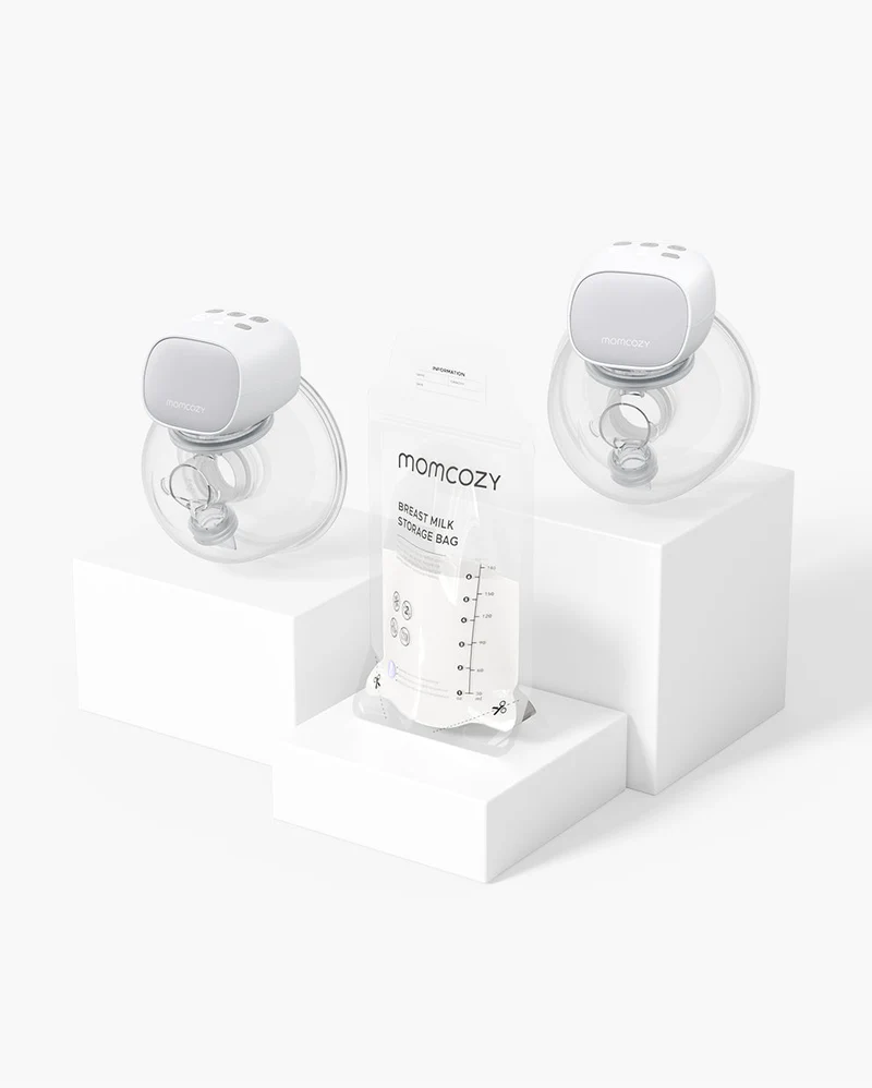 Kit di Conservazione S9 Pro: Doppio Tiralatte Indossabile S9 Pro + Sacchetti per Latte Materno