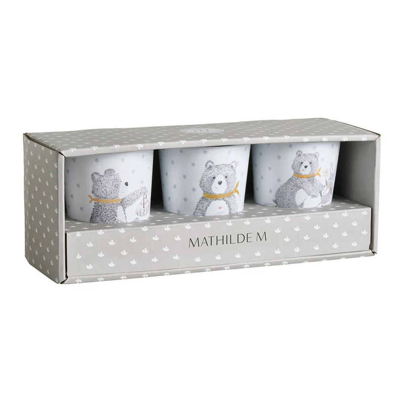 Set 3 Bicchieri per Bambino - Les Malices de Léon et Arthur