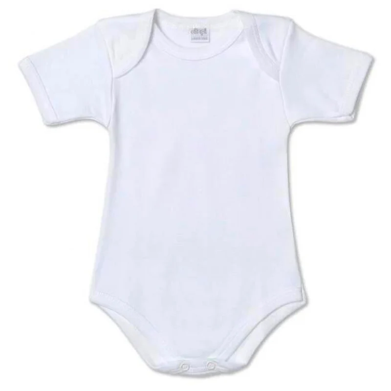 Body Mezza Manica | in cotone | Bianco