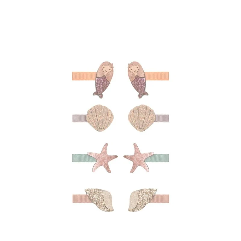Mimi & Lula - 8-pack Mollette fermacapelli Clip - Sirena