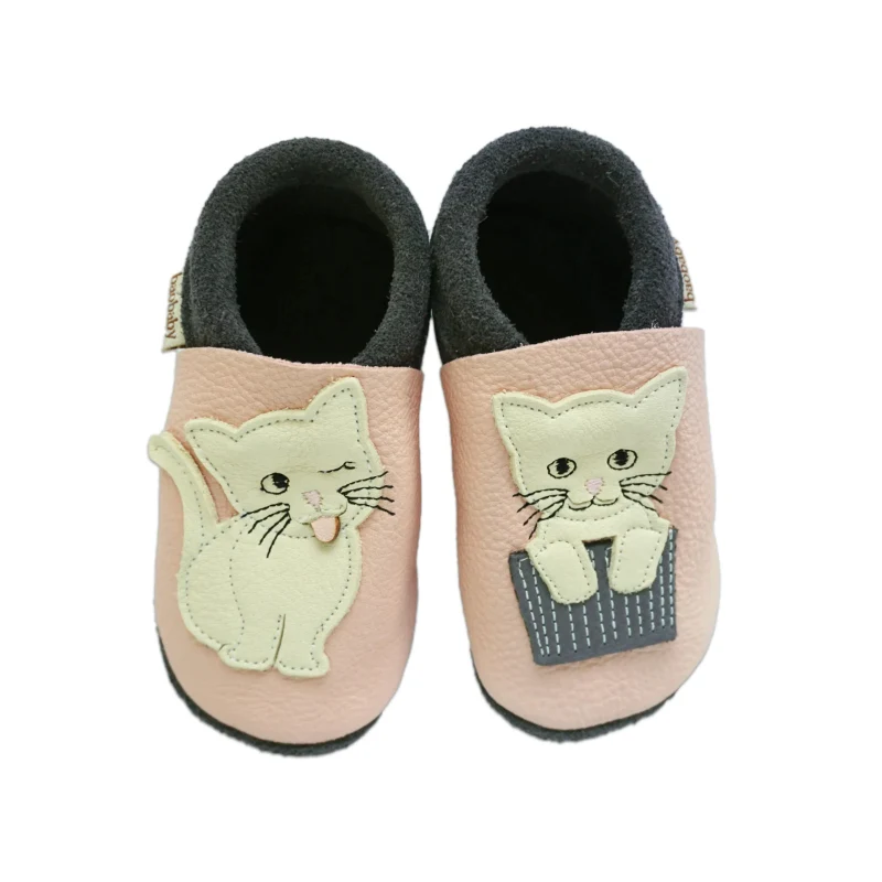 Baobaby - Scarpina Soft Sole - Cat's kiss pink - Gattino