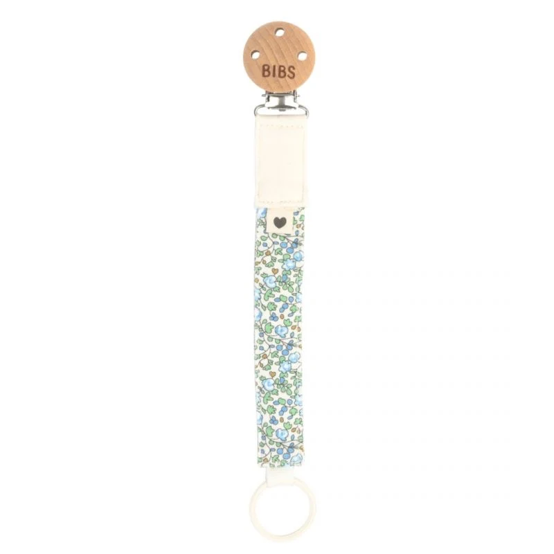 BIBS - Clip portaciuccio - Liberty - Ivory - Avorio