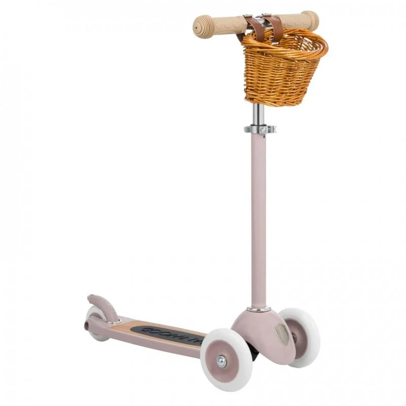Banwood - Monopattino 3 ruote Vintage - Dusty Pink