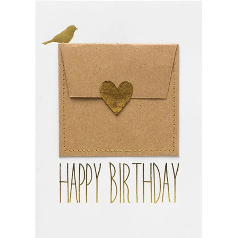 Räder - Biglietto di auguri - Compleanno - con Busta portasoldi cucita