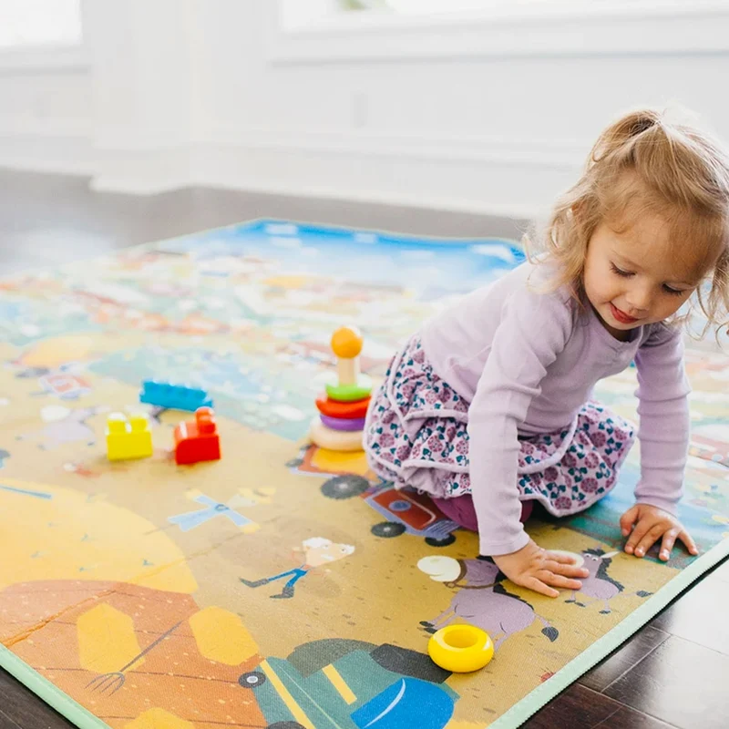 Tappetone Extra Large PLAYMAT City/Farm 179x199 cm