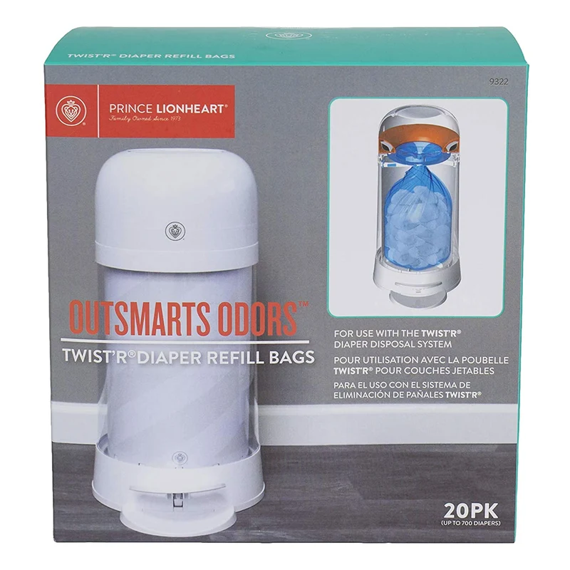 Ricarica 20 SK per Bidone Mangiapannolini TWIST'R NAPPY