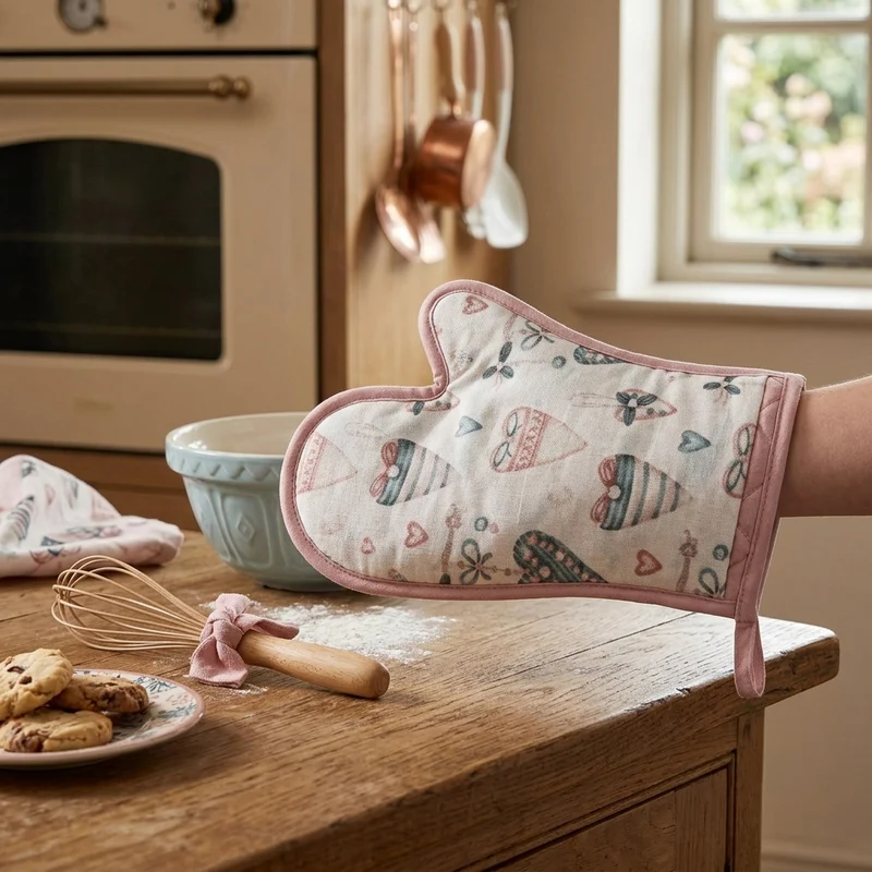 Guanto da Forno in Cotone Riciclato - Coccole