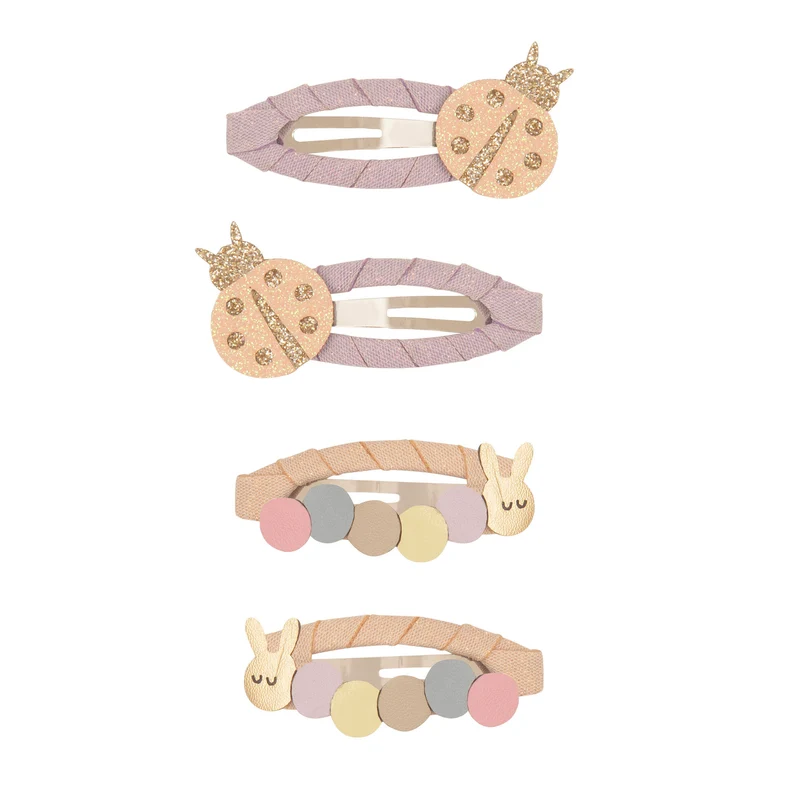 Mimi & Lula - 5-pack Mollette fermacapelli Clic Clacs - Coccinelle