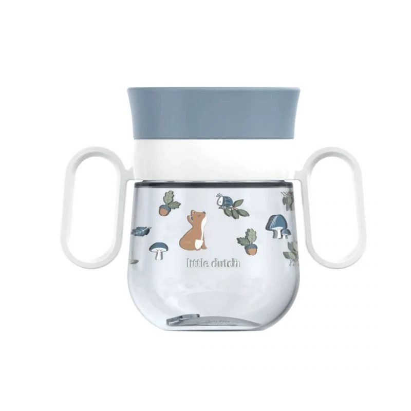 Mepal x Little Dutch - Trainer cup Borraccia antigoccia 200ml - Forest Friends