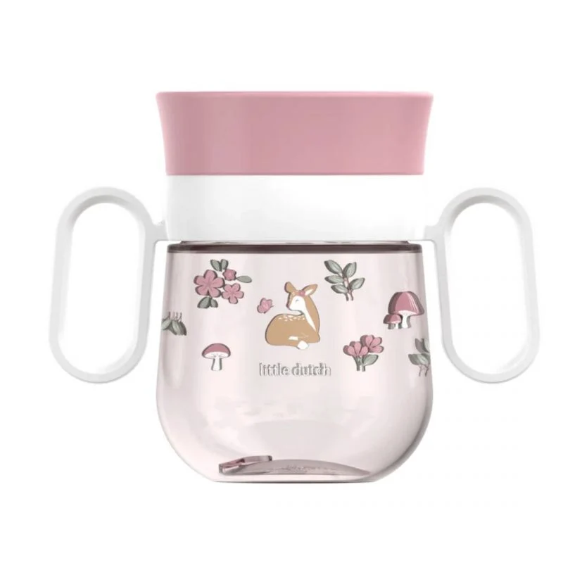 Mepal x Little Dutch - Trainer cup Borraccia antigoccia 200ml - Fairy Garden