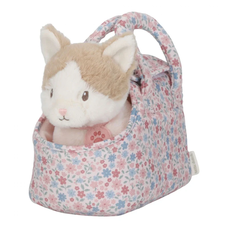 Little Dutch - Marley - gatto peluches con trasportino