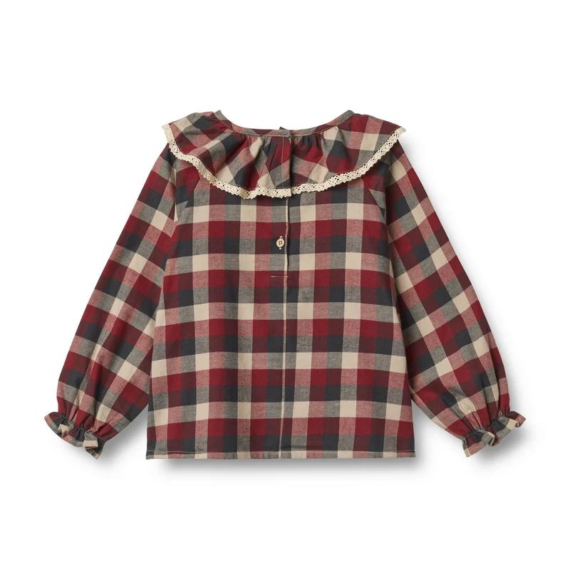 Wheat - Blusa scozzese Junior - Elin