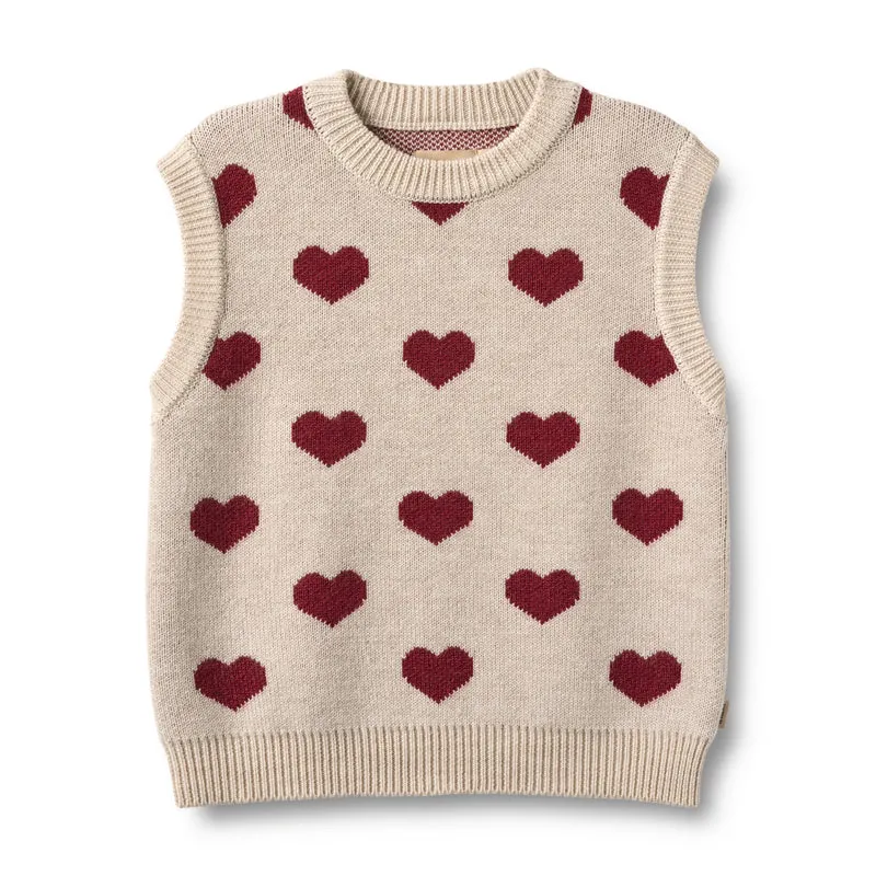 Wheat - Gilet Jacquard Junior - Gaby