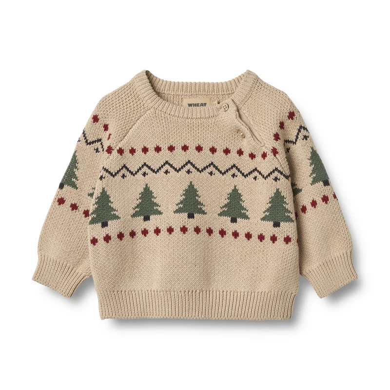 Wheat - Maglione Jacquard Baby/Junior - Balou