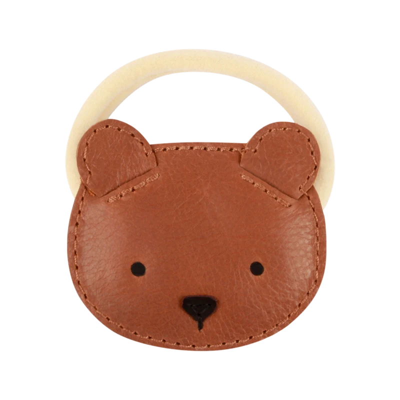Donsje Amsterdam - Josy Classic Hair Tie | Bear - Elastico per capelli Orsetto