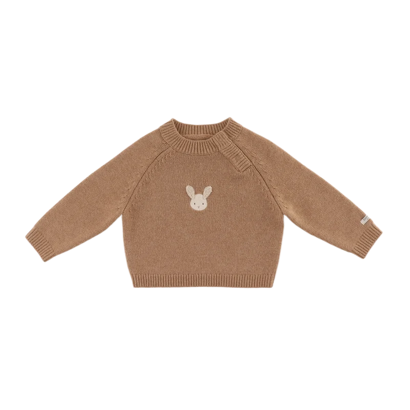 Donsje Amsterdam - Sibbe Merino Wool Sweater | Fluffy Bunny - Maglione in Lana merino Coniglietto