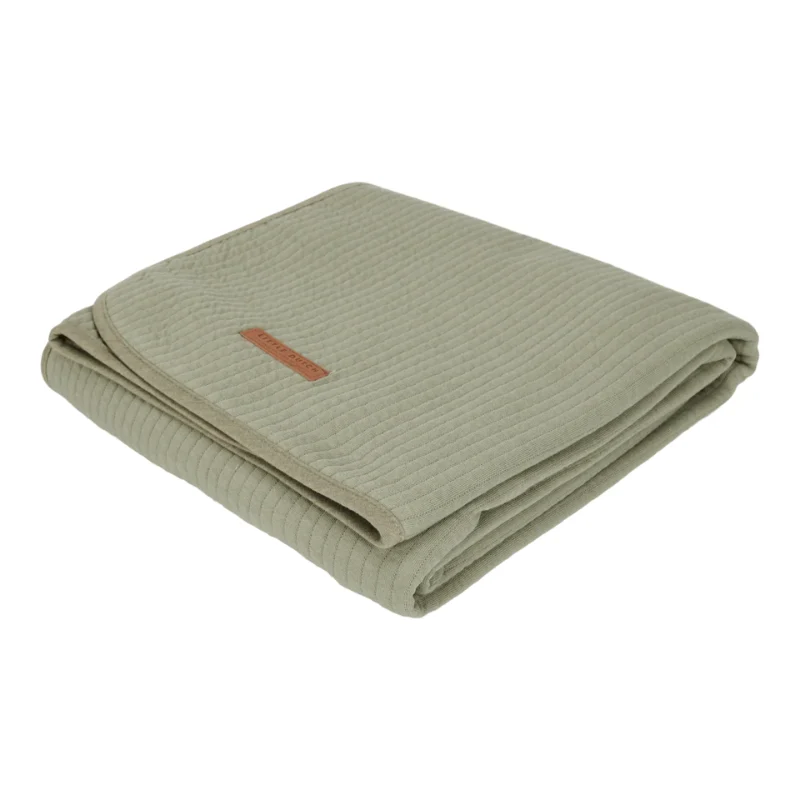 Little Dutch - Coperta leggera 70x100 - Verde salvia