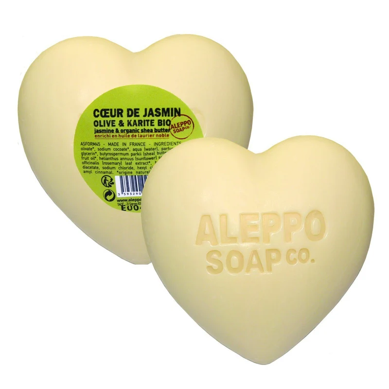 Cuore Profumato d'Aleppo ai Fiori di Gelsomino con Karite Bio - Tadé