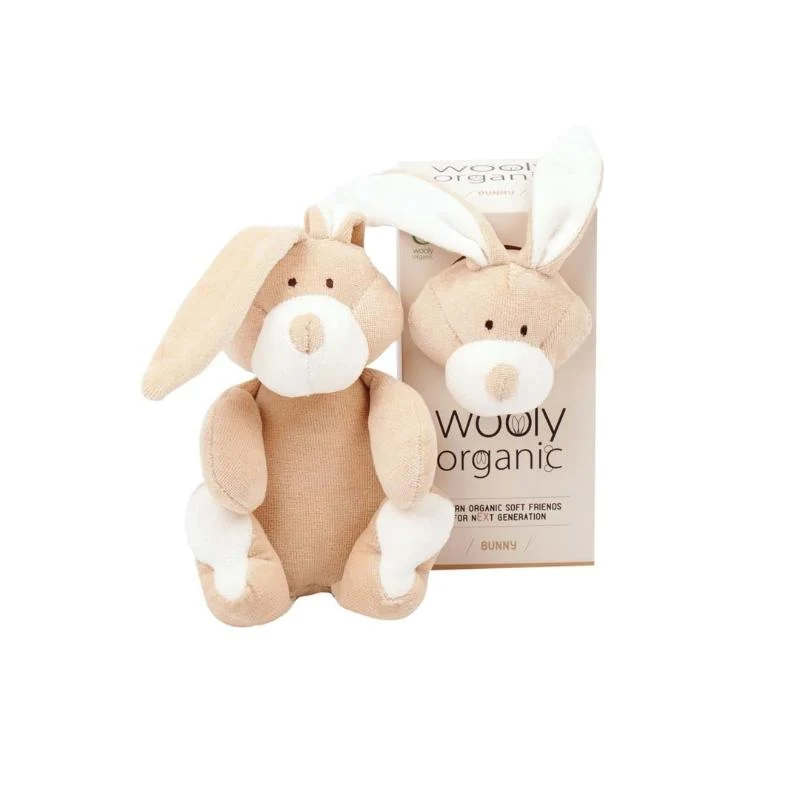 Wooly Organic - Peluche Coniglietto in Cotone Organico BIO