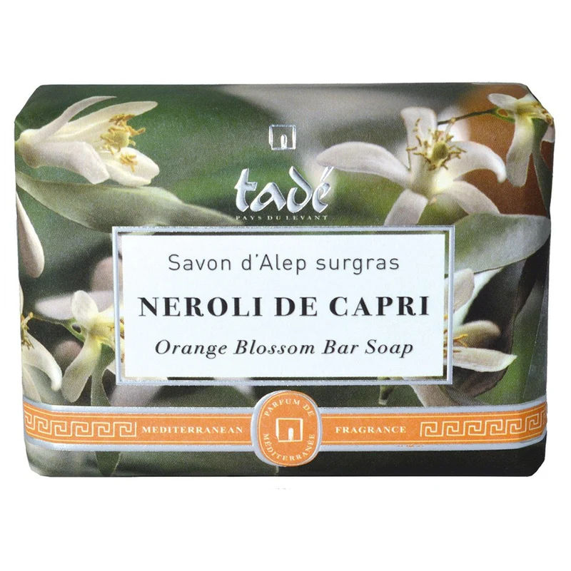 Sapone D'Aleppo Surgras ai Fiori D'Arancio - Neroli Soap