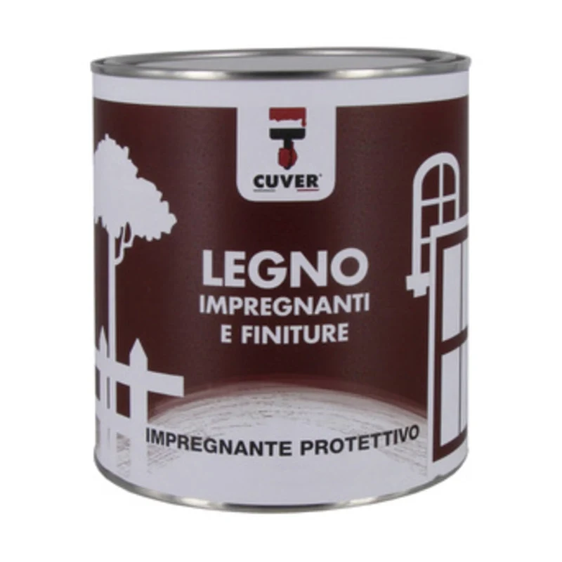 Impregnante Cuver 0,750 l Noce Medio Y03 Colorificio I.co.ri.p 6 Pezzi