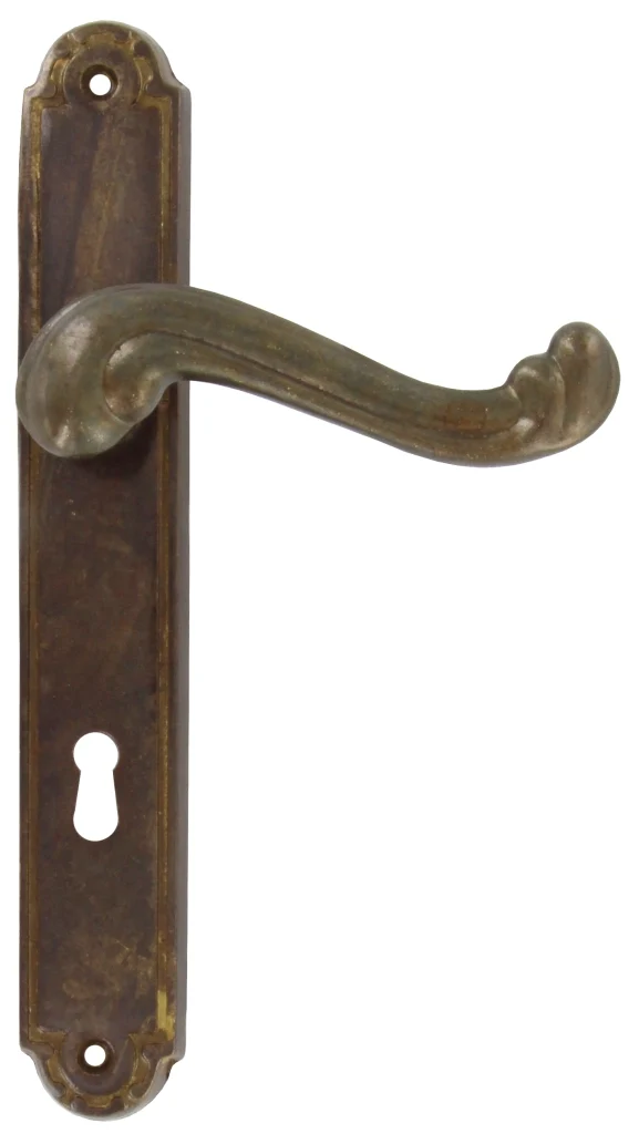 Maniglia Ottone Bronzato Barocco Q. 8 x 90 4 Pezzi