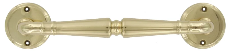 Maniglione Ottone 603 260 mm Lucido Verniciato 2 Pezzi