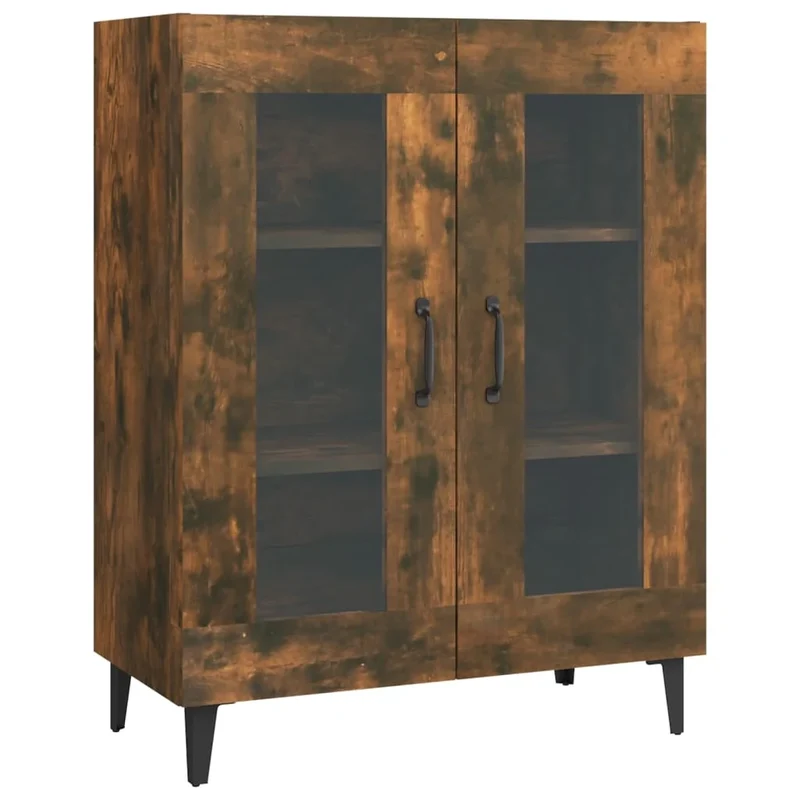 Buffet credenza cassettiera armadio mobile contenitore organizer per cucina soggiorno salotto 69,5 x 34 x 90 cm legno ingegnerizzato marrone 02_0031025